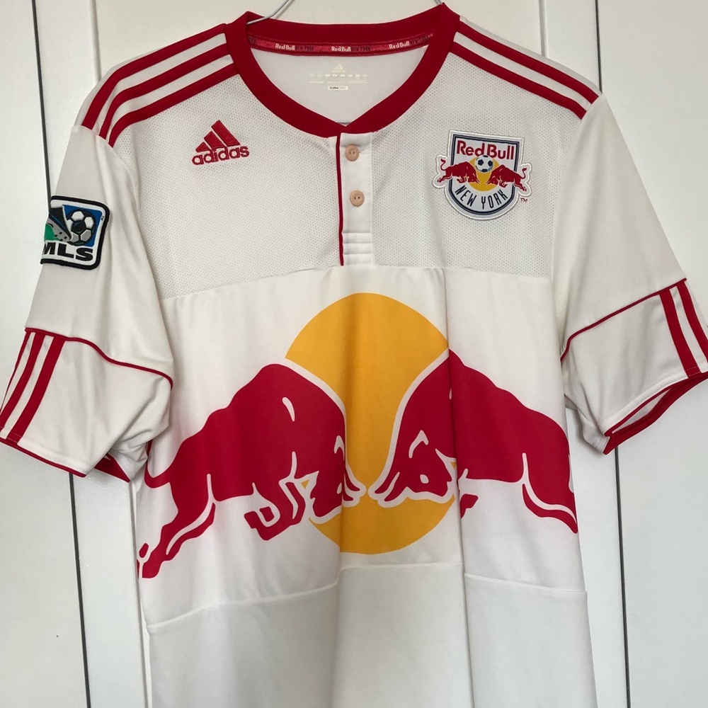 NewYork Red Bull’s Home Jersey Used Size L